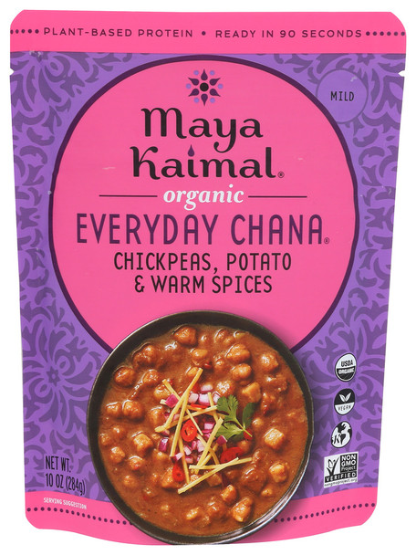 Maya Kaimal Chana Chckp Potato & Ws - Case of 6 - 10.00 OZ