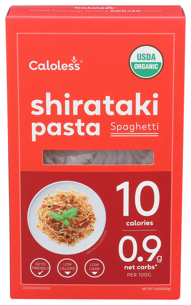 Caloless Pasta Org Shrtki Spghtti - Case of 8 - 16.00 OZ
