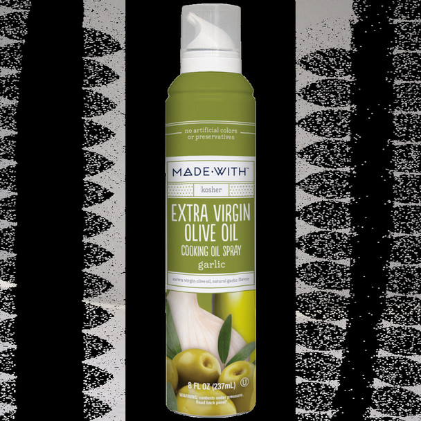 Made With Oil Spray Evoo Garlic - Case of 6 - 8.000 FO