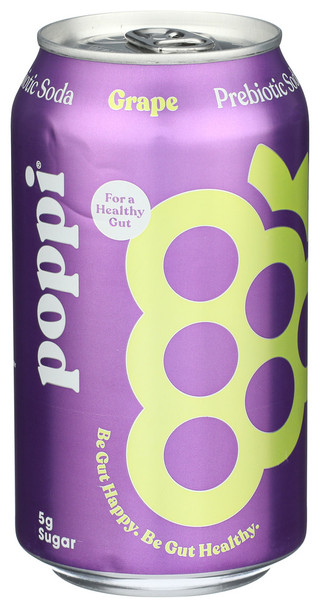 Poppi Soda Prbtc Grape - Case of 12 - 12.00 FO