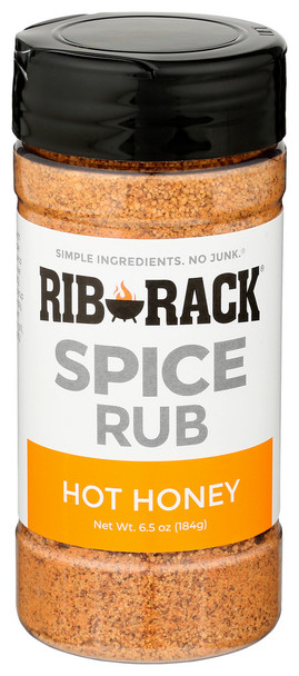 Rib Rack Rub Hot Honey Spice - Case of 6 - 6.500 OZ