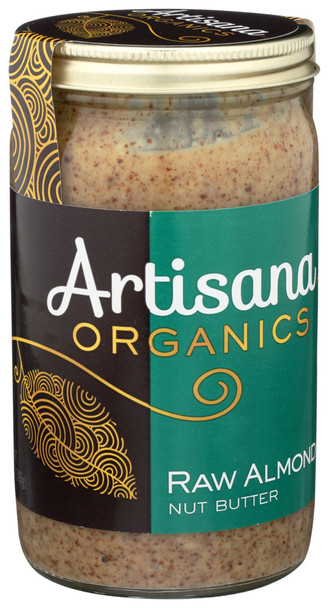 Artisana Nut Btr Almnd Raw Org - Case of 6 - 14.00 OZ