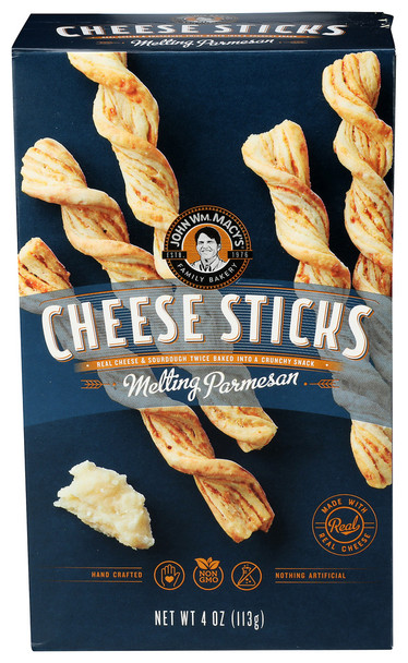 Macys Cheesestick Parm Melting - Case of 6 - 4.000 OZ