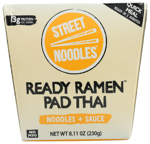 Street Noodles Noodle Pad Thai Sauce - Case of 6 - 8.110 OZ