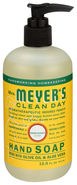 Mrs Meyers Clean Day Soap Hand Liq Hnysckle - Case of 3 - 12.50 OZ