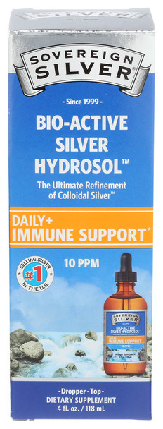 Sovereign Silver Colloidal Drpr Hydrsl 10ppm - Case of 3 - 4.000 FO