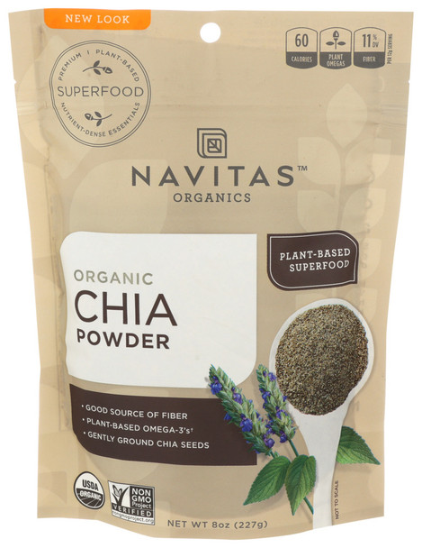 Navitas Chia Seed Powder - 8.000 OZ