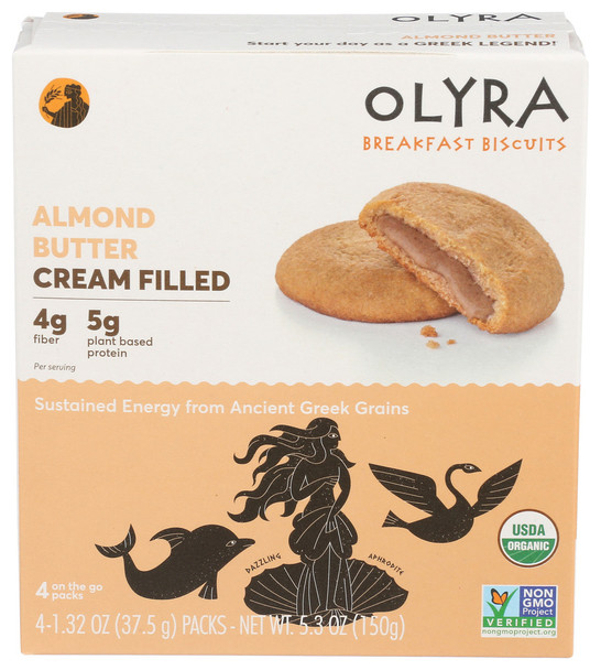 Olyra Biscuits Brkfst Alm Bttr - Case of 6 - 5.300 OZ
