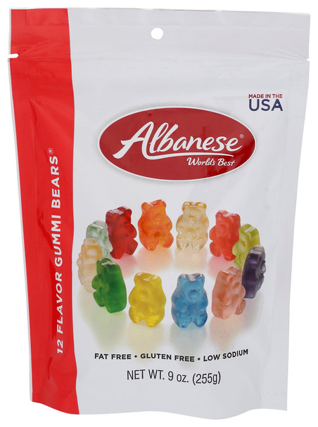 Albanese Gummi Bear 12vrty - Case of 6 - 9.000 OZ