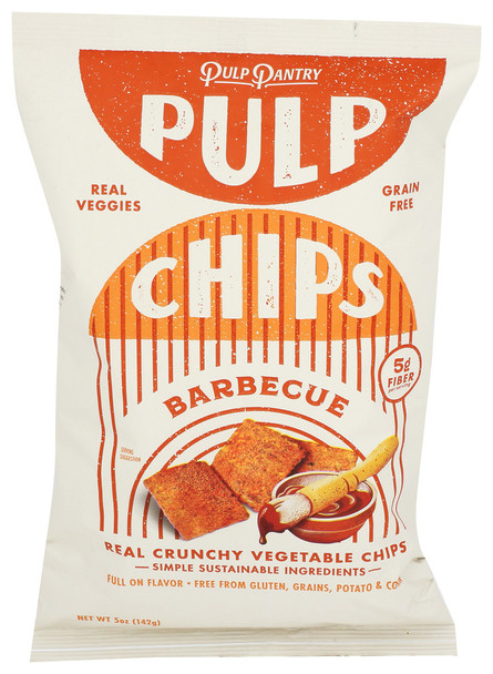 Pulp Pantry Chips Pulp Barbecue - Case of 15 - 5.000 OZ