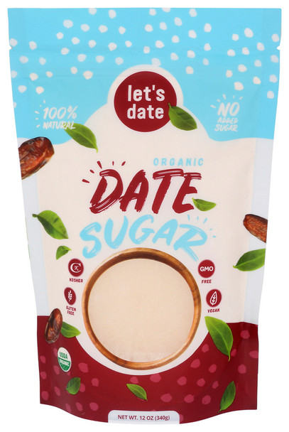 Lets Date Sugar Date Org - Case of 6 - 12.00 OZ