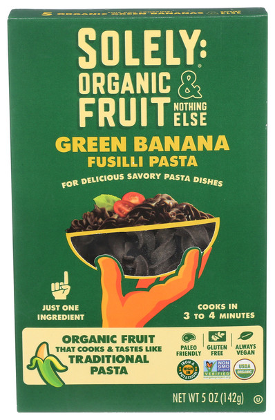Solely Pasta Grn Banana Fusilli - Case of 6 - 5.000 OZ