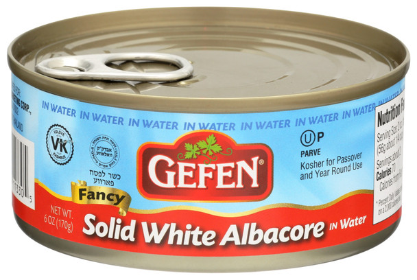 Gefen Tuna Wtr Wht Solid Albacore - Case of 48 - 6.000 OZ