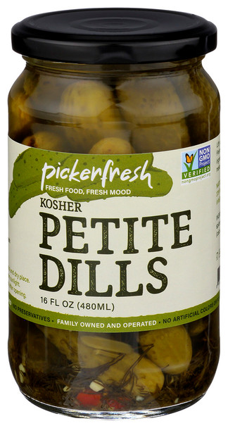 Pickerfresh Pickle Dill Petite - Case of 6 - 16.00 OZ