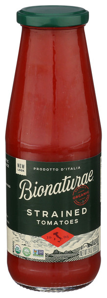Bionaturae Tomato Strained Org - 24.00 OZ