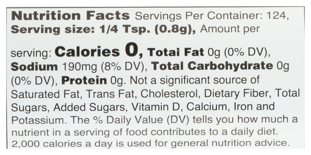 Nancy Lee Spice Pepper Lemon - Case of 8 - 3.500 OZ