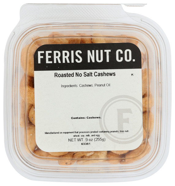 Ferris Eb Cashews Jumbo Rstd No Slt - Case of 12 - 10.00 OZ
