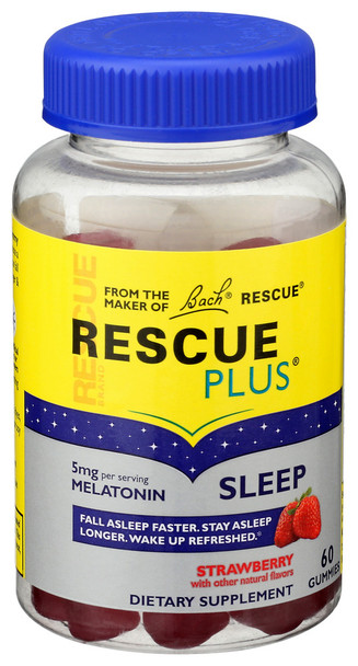 Nelson Bach Rescue Plus Sleepy Gummy - Case of 3 - 60.00 PC
