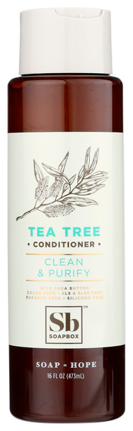Soapbox Conditioner Tea Tree Cln - 16.00 FO