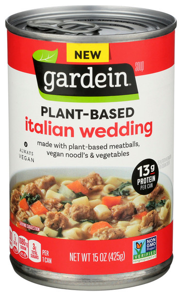 Gardein Soup Italian Wedding - Case of 12 - 15.00 OZ