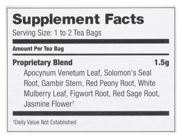 Bravo Teas Tea Blood Pressure - Case of 6 - 20.00 BG