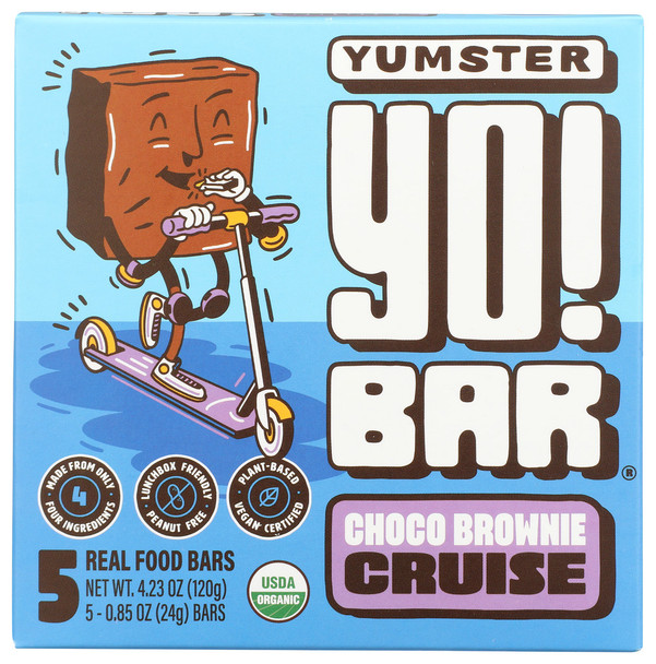 Bearded Brothers Brownie Chocolate Bar - Case of 6 - 4.230 OZ