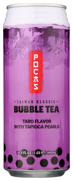 Pocas Tea Bubble Taro - Case of 24 - 16.50 FO