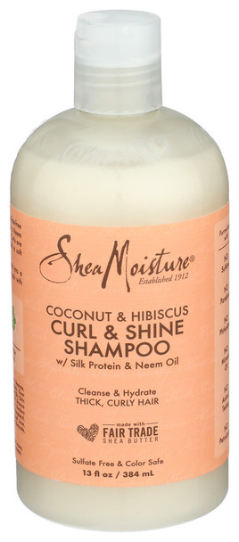 Sheamoisture Shampoo Curl Shine - Case of 4 - 13.00 OZ