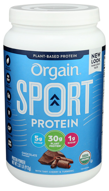 Orgain Sport Prten Pdr Choc Org - 32.10 OZ