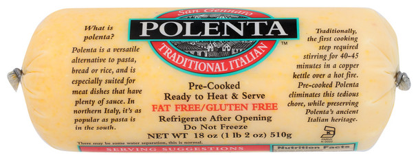 San Gennaro Polenta Trdtnl - Case of 12 - 18.00 OZ