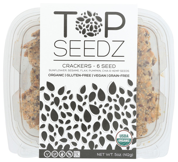 Top Seedz Llc Crackers 6 Seed - Case of 12 - 5.000 OZ