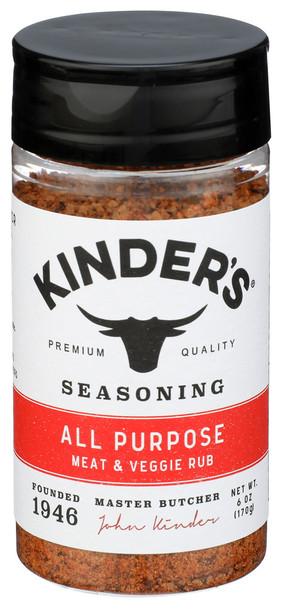 Kinders Seasoning Butchers Blend - Case of 6 - 6.000 OZ
