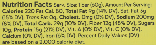 Good Snacks Bar Lemon - Case of 12 - 2.120 OZ