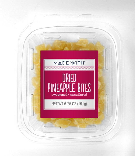 Made With Drd Frt Pnaple Tdbts Tub - Case of 12 - 6.750 OZ