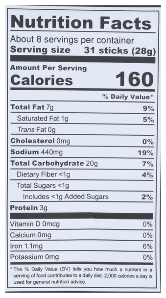 Pop Daddy Popcorn & Pretz Pretzel Peppercorn - Case of 12 - 7.500 OZ