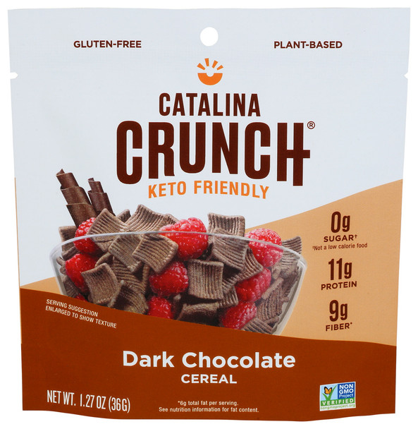 Catalina Crunch Keto Cereal Drk Chocolat - Case of 12 - 1.270 OZ