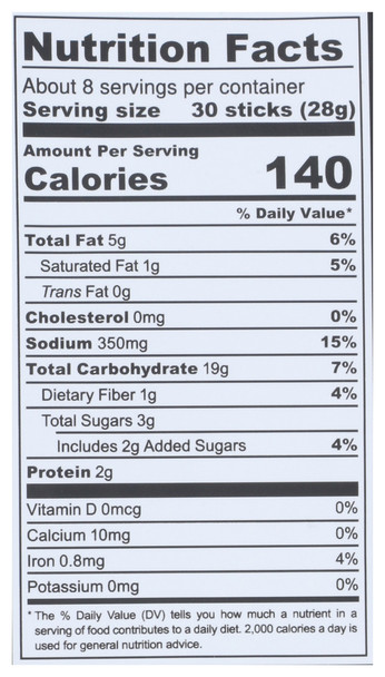 Pop Daddy Popcorn & Pretz Pretzels Cinnamon S - Case of 12 - 7.500 OZ