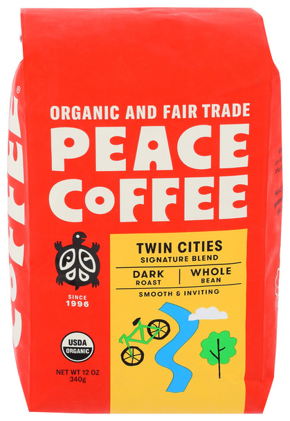 Peace Coffee Coffee Whlbn Twin Cities - Case of 6 - 12.00 OZ