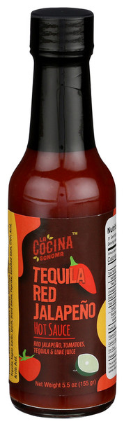 The Sonoma Kitchen Sauce Hot Tqula Red Jlpn - Case of 12 - 5.500 OZ