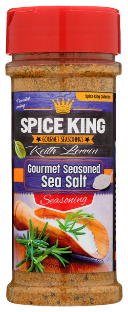 The Spice King By Keith L Salt Sea Seasoned - Case of 6 - 5.000 OZ