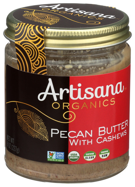 Artisana Nut Bttr Pecan Raw - Case of 6 - 8.000 OZ