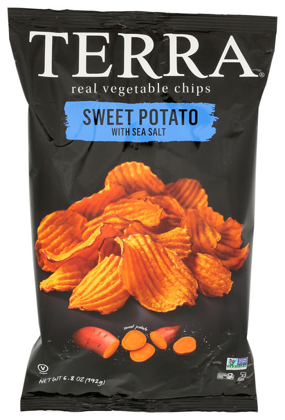 Terra Chips Chips Sweet Pto Sea Salt - Case of 6 - 6.800 OZ