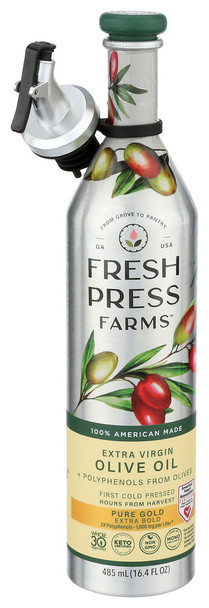 Fresh Press Farms Olive Oil Ev Hgh Plyphnl - Case of 6 - 16.40 FO