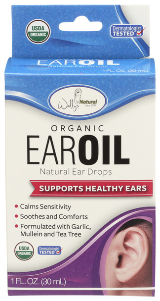 Wally Ear Oil Organic - Case of 3 - 1.000 FO