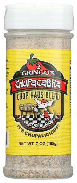 2 Gringos Chupacabra Seasoning Chop Haus Blen - Case of 6 - 7.000 OZ
