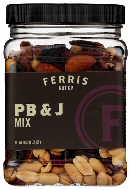 Ferris Eb Mix Pb & J - Case of 12 - 16.00 OZ