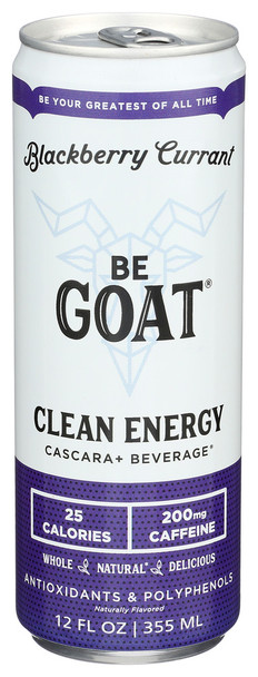 Begoat Bev Enrgy Blkbry Currant - Case of 12 - 12.00 FO