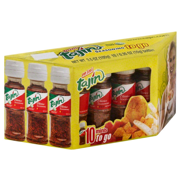 Tajin Tajin Mini Pouch 10 Pc - Case of 8 - 3.500 OZ