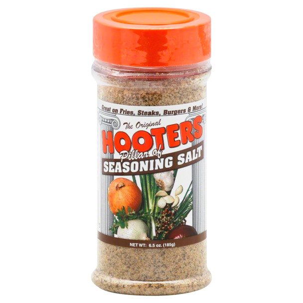 Hooters Ssnng Salt Pillar - Case of 6 - 6.500 OZ