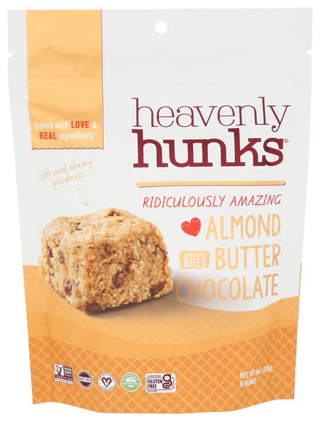 Heavenly Hunks Cookies Almnd Bttr Chclt - Case of 6 - 6.000 OZ